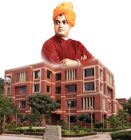Campus Image with Swami Vivekananda